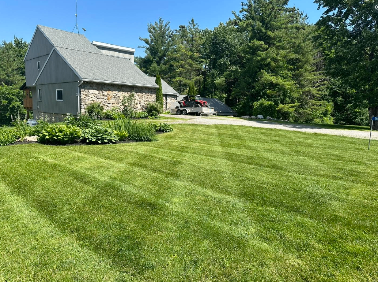 Estate lawn and garden framing