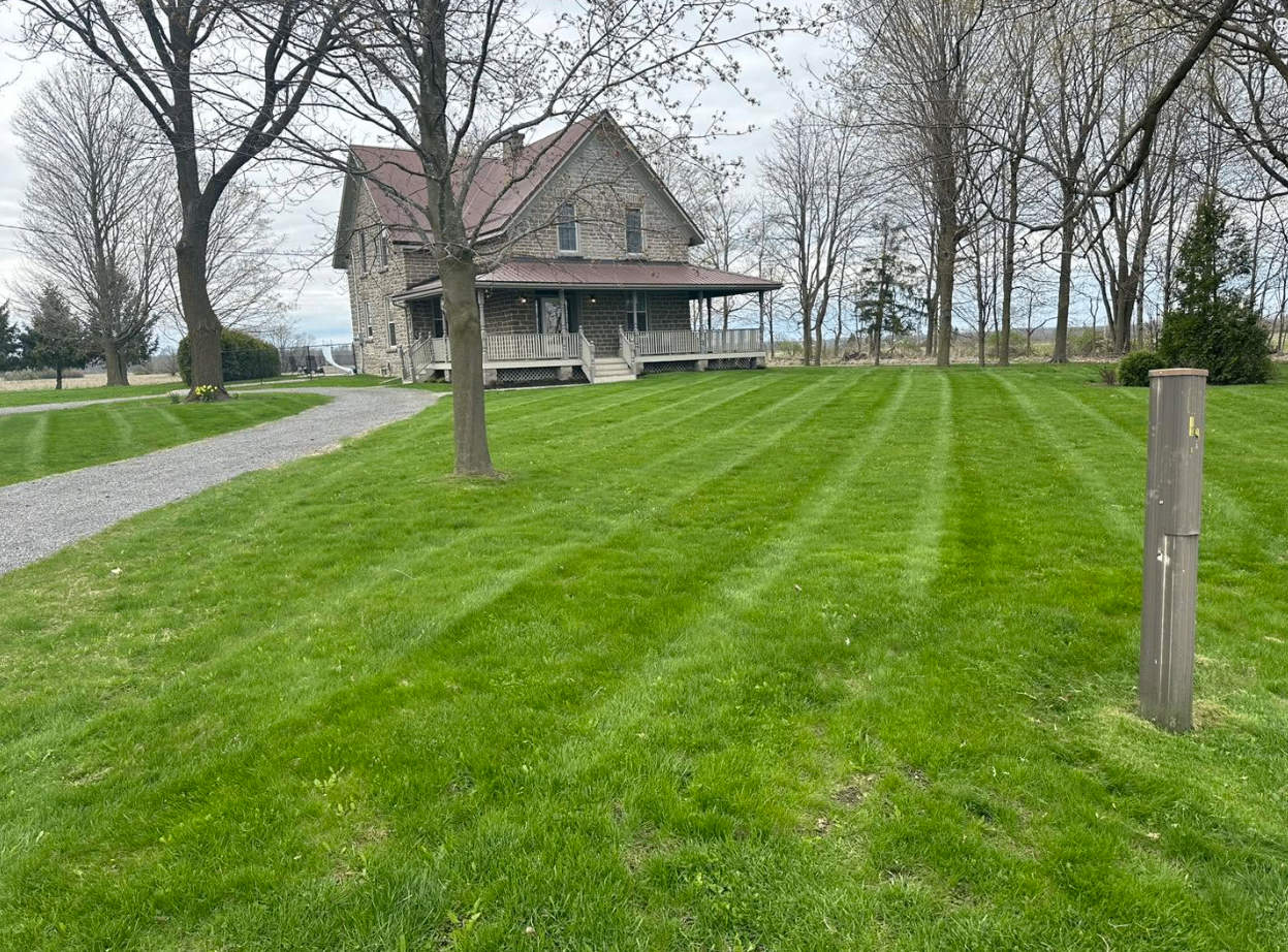 Country home precision stripes
