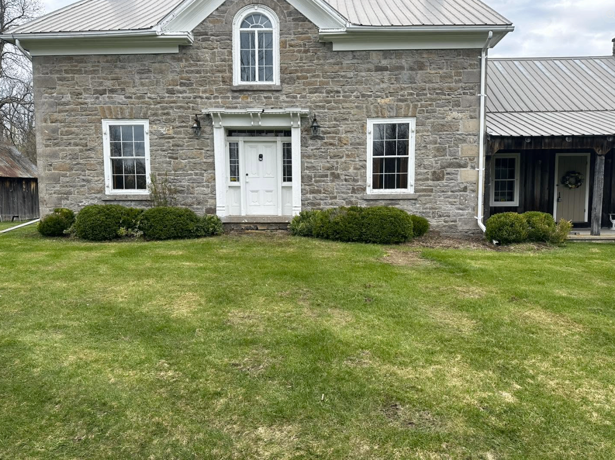 Front lawn seasonal refresh